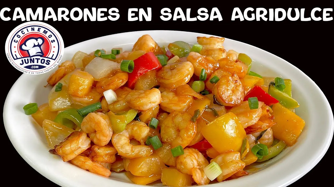 Descubre la auténtica gastronomía china con esta deliciosa receta de camarones en salsa de chile agridulce