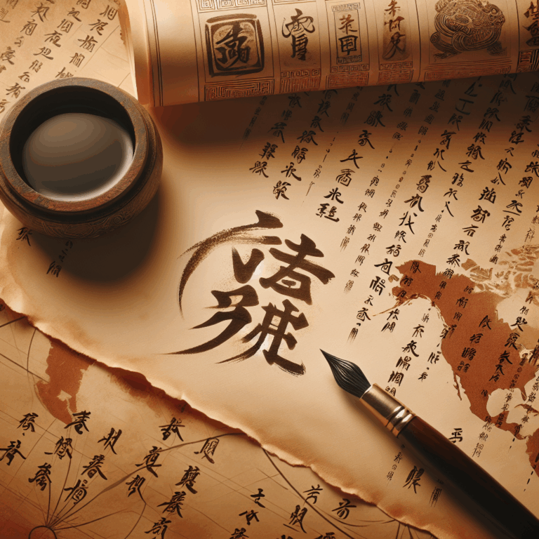 Escritura China: El chino es uno de los sistemas de escritura más antiguos que todavía se utilizan en el mundo con miles de caracteres únicos.