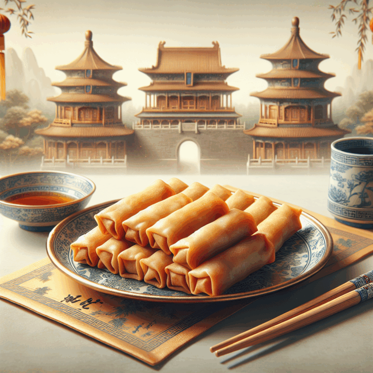 Descubre la Auténtica Gastronomía China: Receta de Spring Rolls Perfectos