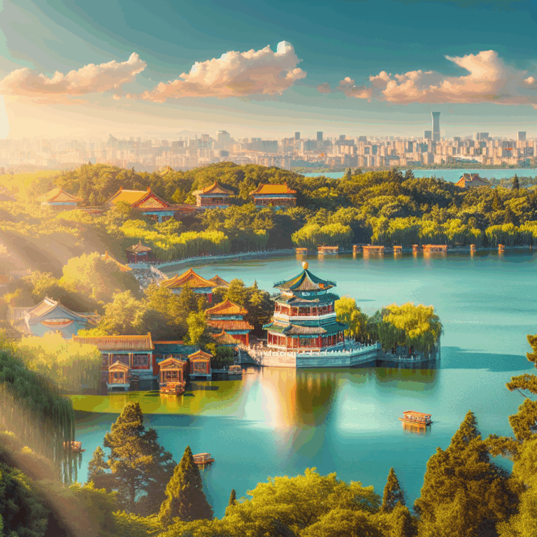 Parque Beihai en Beijing