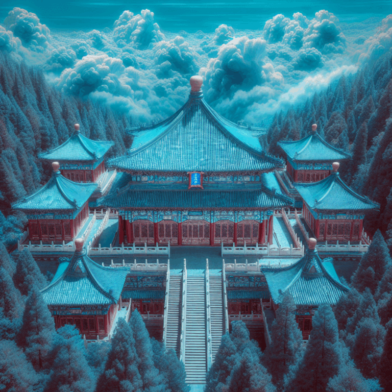 Templo de las Nubes Azules de Beijing (Biyun Si)